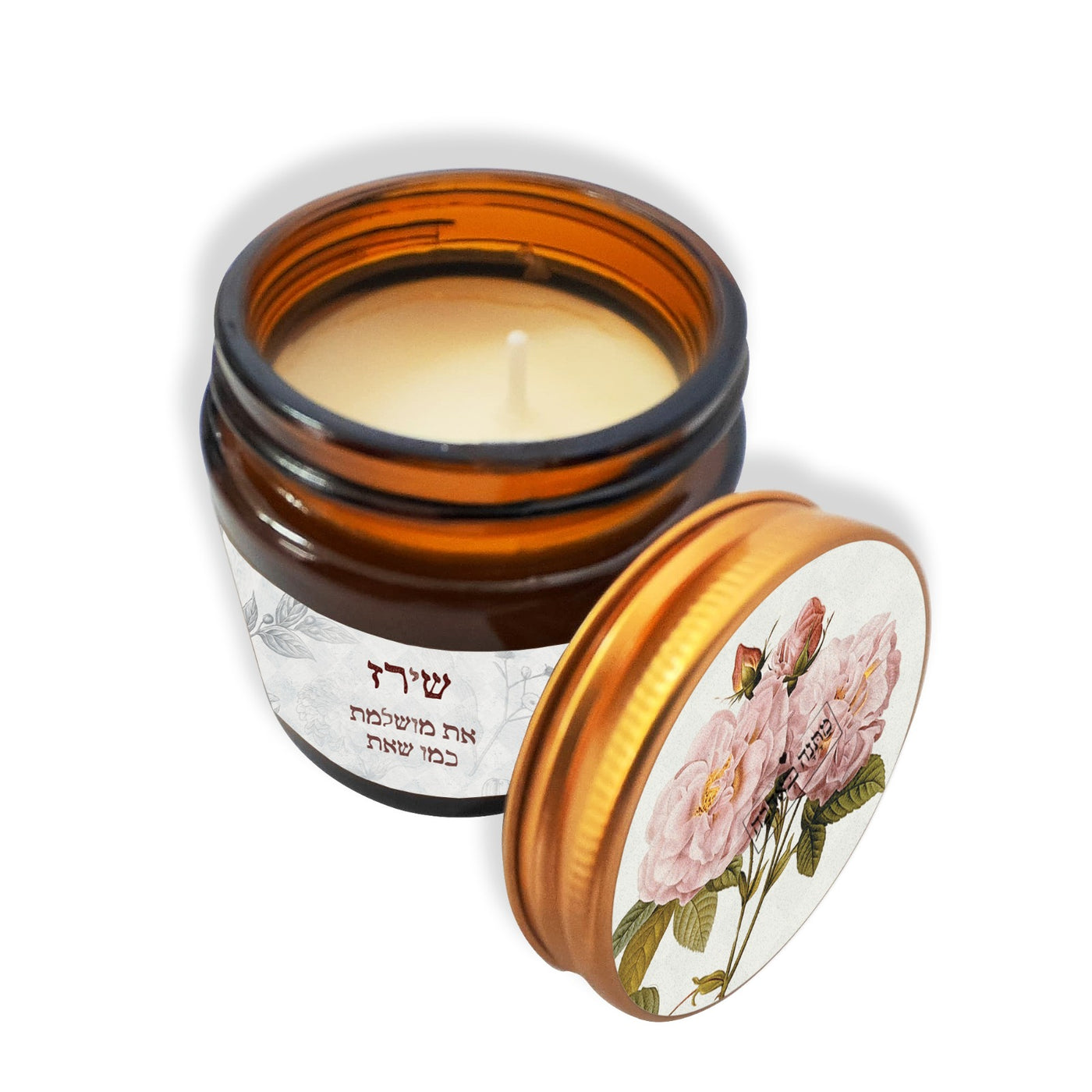 נר ריחני בסגנון וינטאג' – אווירה קלאסית לבית