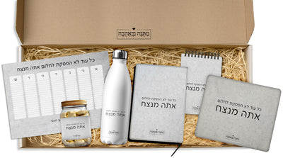 מארז  דגם אבן בהרכבה עצמית – מתנה מושלמת למשרד או לבית בעיצוב יוקרתי -