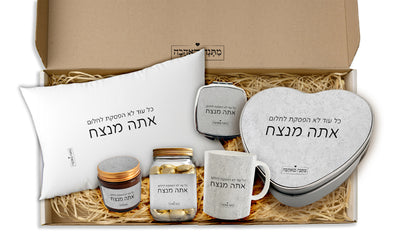 מארז  דגם אבן בהרכבה עצמית – מתנה מושלמת למשרד או לבית בעיצוב יוקרתי -