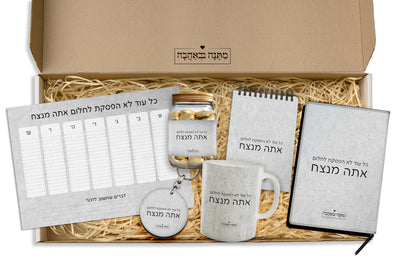 מארז  דגם אבן בהרכבה עצמית – מתנה מושלמת למשרד או לבית בעיצוב יוקרתי -