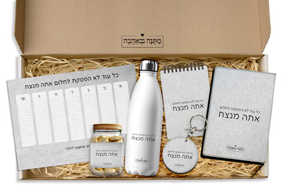 מארז  דגם אבן בהרכבה עצמית – מתנה מושלמת למשרד או לבית בעיצוב יוקרתי -